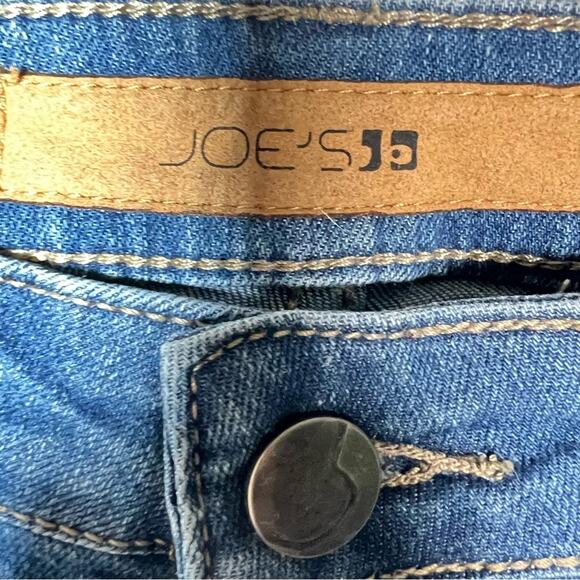 Joe's medium wash slim leg distressed jeans size juniors 14 B83 - Picture 2 of 4